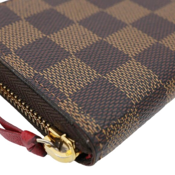 Louis Vuitton  Clemence Damier Ebene Zippy Wallet Brown - Picture 6 of 11